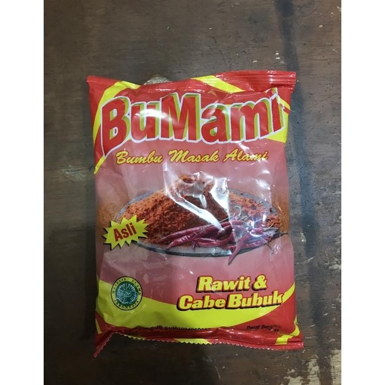 

BUMBU TABUR INSTANT / CABE BUBUK / CABAIBUBUK / CABAI / CABE / CABEBUBUK SUPER PEDAS BUMAMI 250 GR RB10