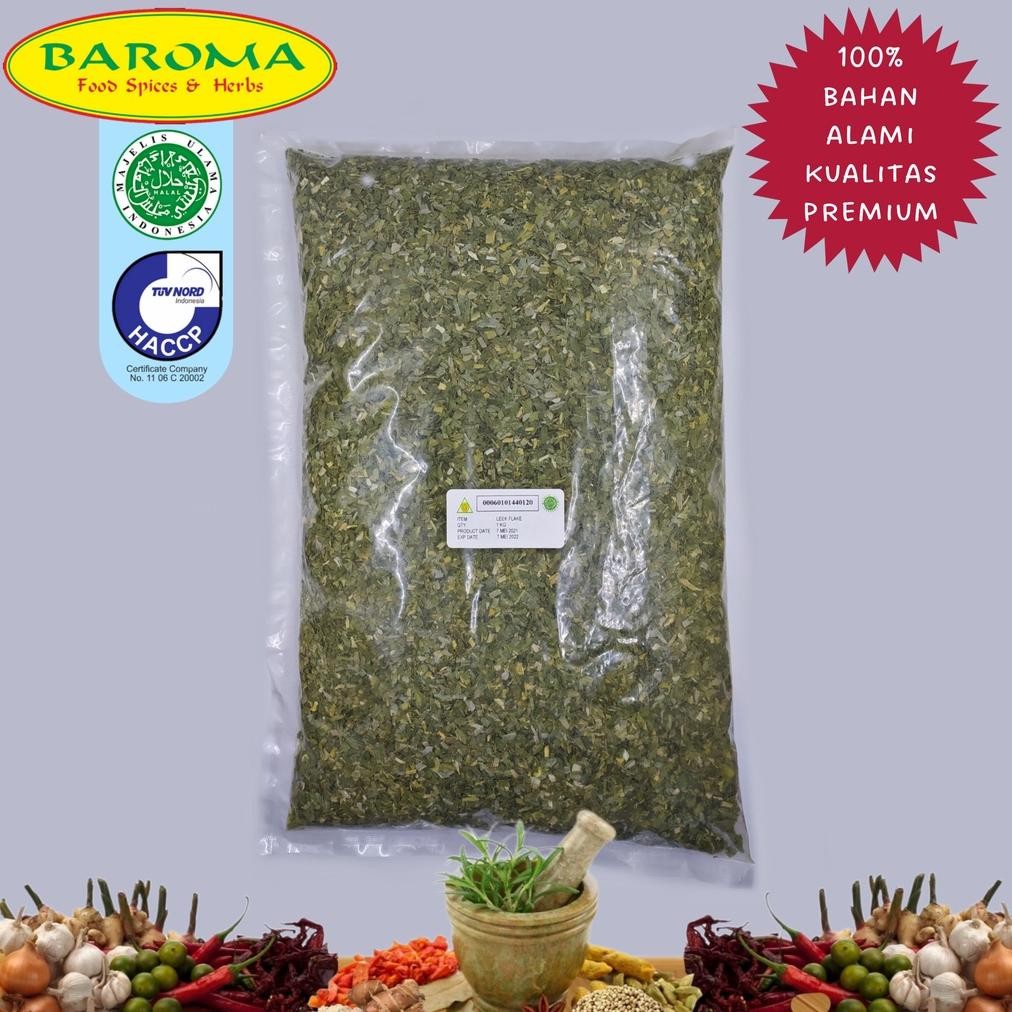 

Daun Bawang Kering / Leek Flake Kemasan 1Kg Kualitas Premium RB10