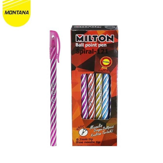 

MONTANA PULPEN PENA 0.7MM BALLPOINT PEN ALAT TULIS MILTON 121 / DIRECT FILL