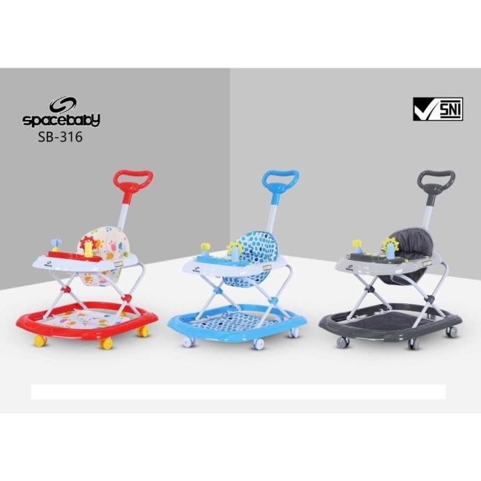 BABY WALKER SPACE BABY SB-316 BY PACIFIC