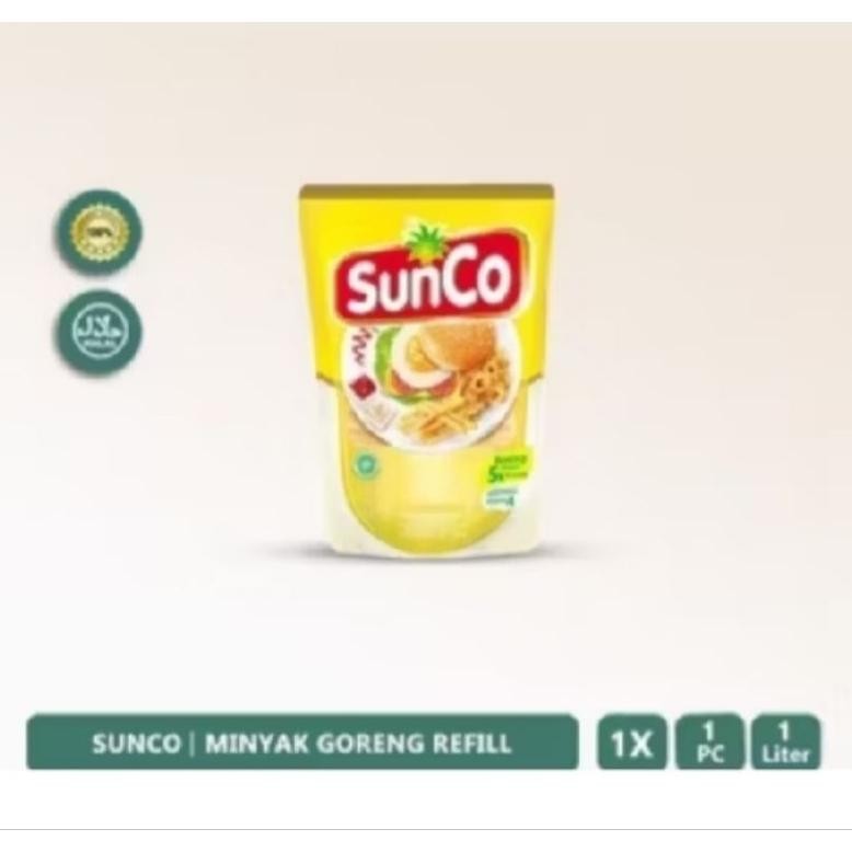 

SunCo Minyak Goreng Refill 1 liter RB10
