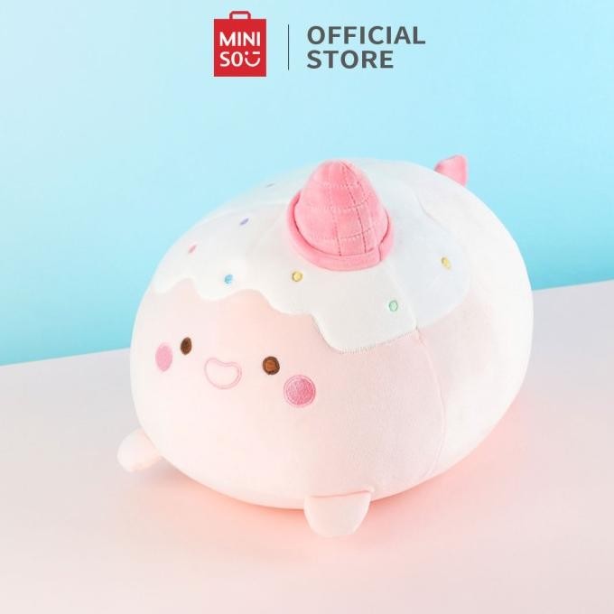 MINISO Boneka Bantal Guling Lucu Lembut Plush Mainan Boneka Mainan Mewah Bantal Bayi Doll Mini Plush