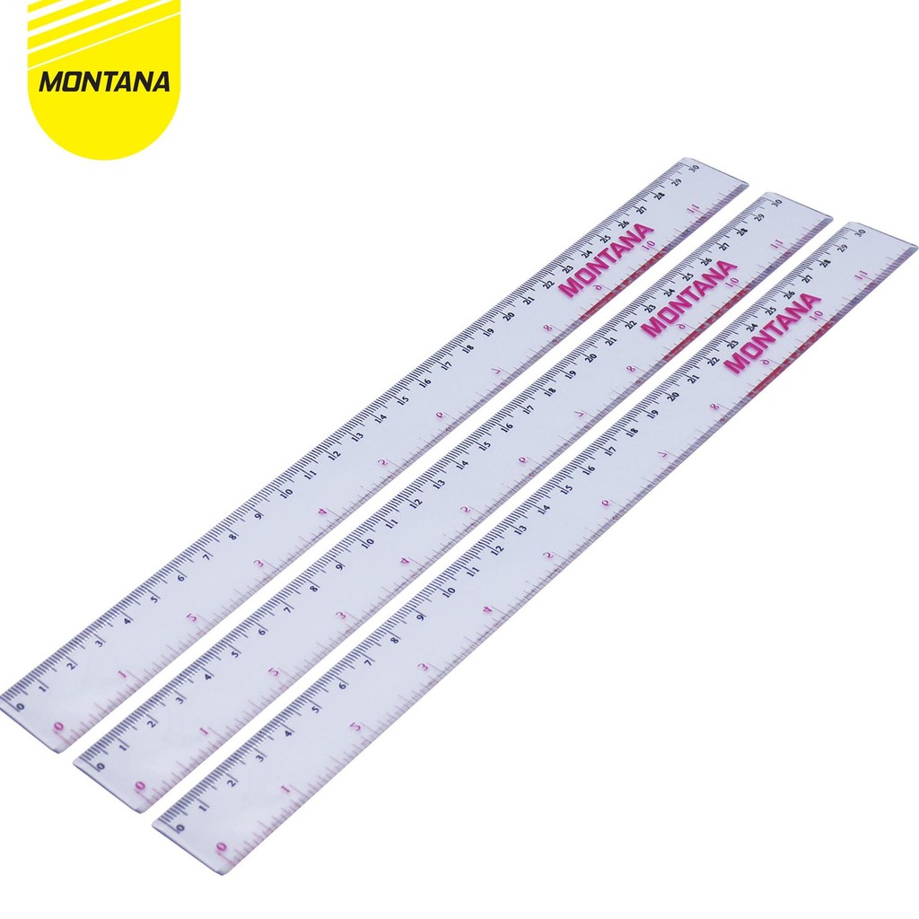 

MONTANA ACRYLIC RULER / PENGGARIS ACRYLIC 30CM / RT-30P