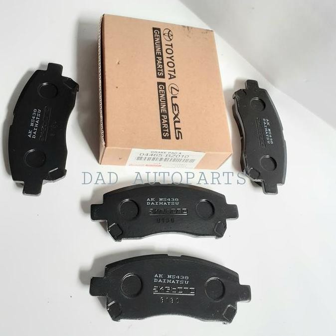 . kampas rem depan belakang rush terios set