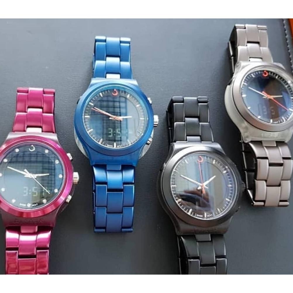 Jam AlfaJR Original WB 20 Swiss Made MewAh Watch Anti Air AlfaJR Indonesia Jam Pengingat Shalat Lima