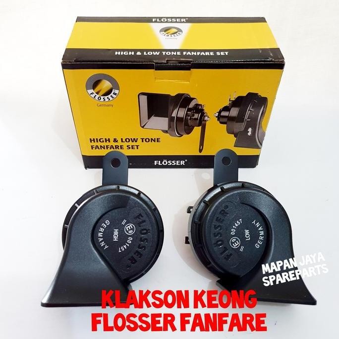 . KLAKSON BEL KEONG FANFARE FLOSSER SUARA MOBIL EROPA 12V