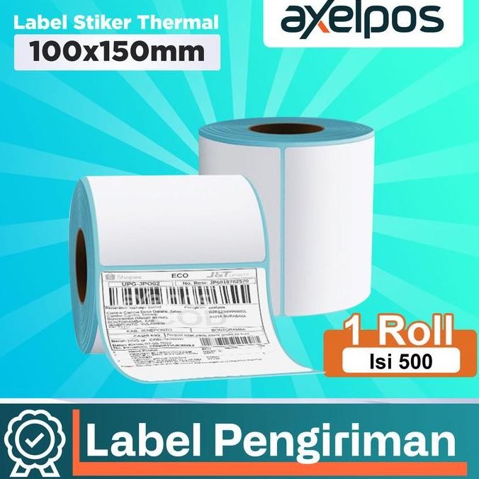 

Kertas Thermal Label Stiker A6 100X150Mm Isi 500 Lembar Co