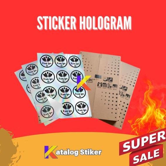 

Sticker Hologram Vinyl Laser A3+ Isi 100 Lembar Co