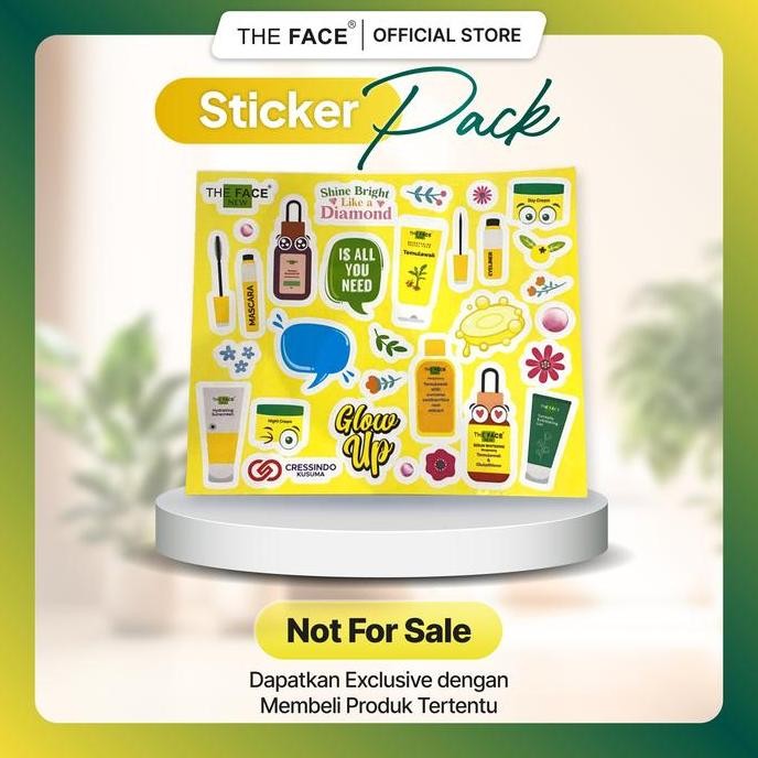 

[ Gift ] The Face Special Sticker Pack Co
