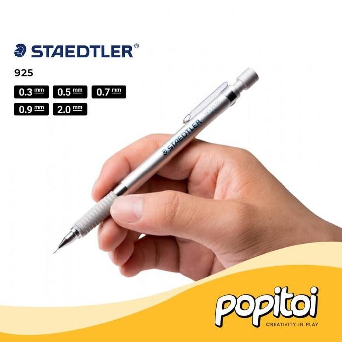 

NEW Staedtler 925-25 Mechanical Pencil 0.3 0.5 0.7 0.9 1.3 2.0 mm Pensil Mekanik Cetek