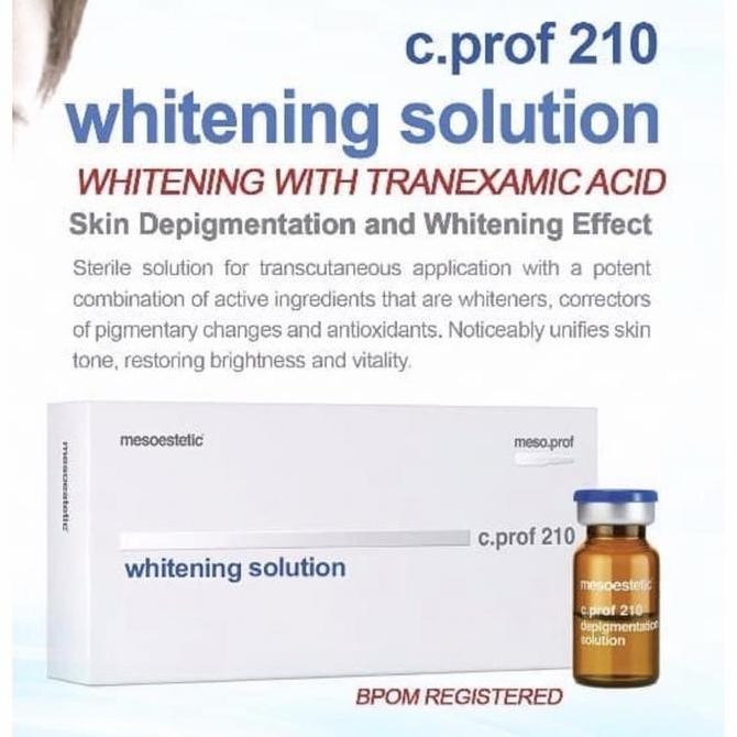 NEW Mesoestetic Depigmentation Solution / Whitening Solution c.prof210 5ml