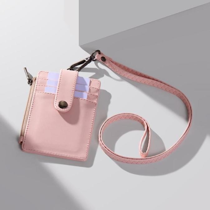 

Cartiera Vex Lanyard ID Card Name Tag Kalung Pria Wanita Kulit Praktis Premium JS
