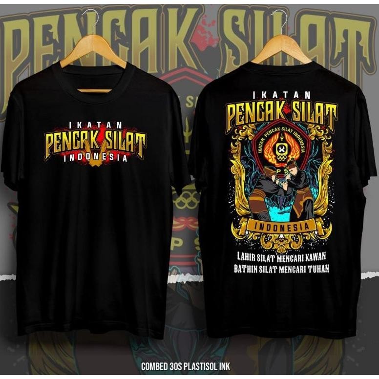 Promo (B27) Kaos Pencak Silat Indonesia Kaos Ipsi T-Shirt Pencak Silat Kaos Ipsi Murah Kaos Sedulurr