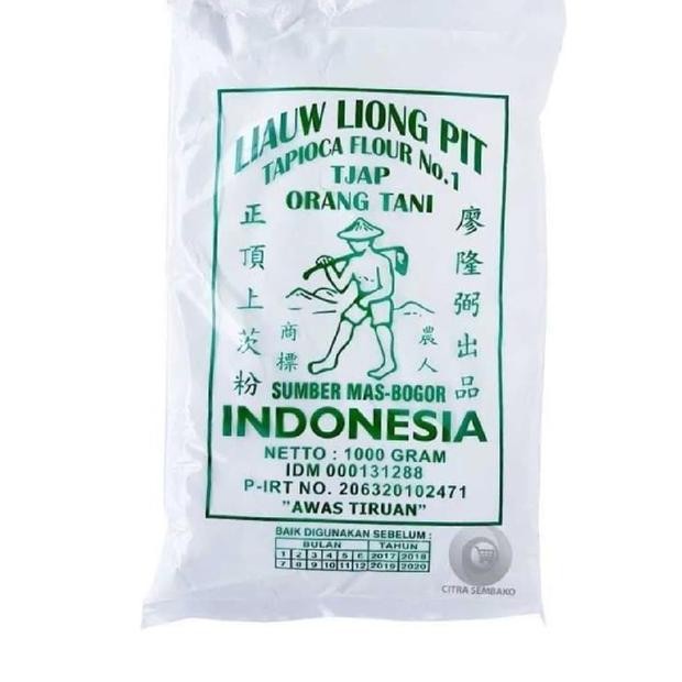 

Sagu Tani Cap Liauw Liong Pit 1 Dus Tepung Tapioka Sagu Pak Tani