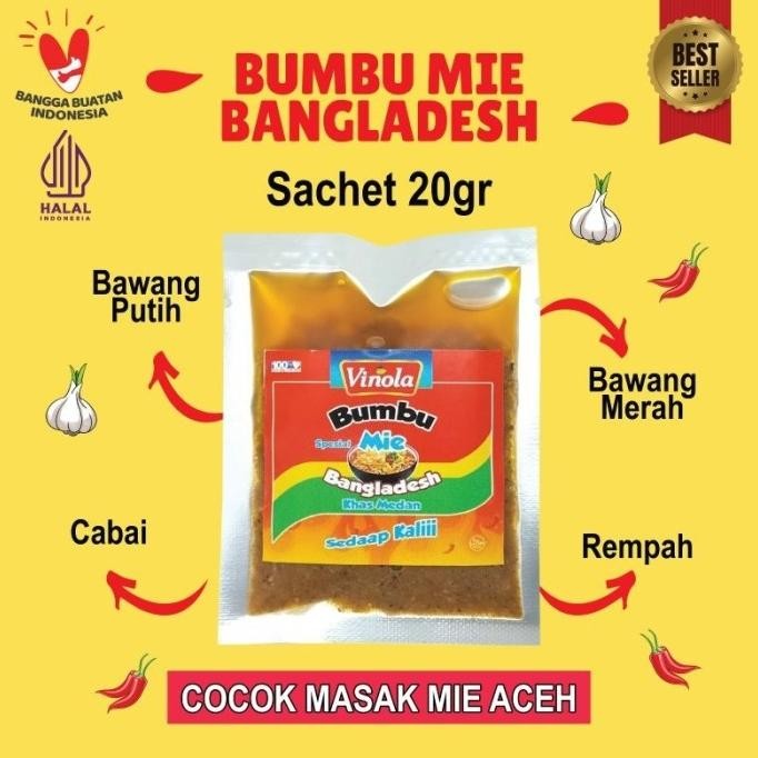 

Bumbu Mie Bangladesh Khas Medan 200 Gr FA
