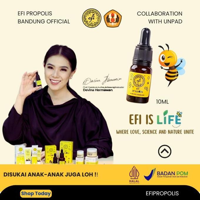 Efi Propolis Tetes By; Kebun Efi (100% original Propolis)