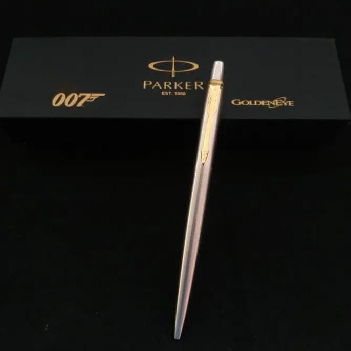 

BEBAS ONGKIR - Limited..!!! Bollpoint Mewah keren Parker 007 Golden Eye James Bon Pulpen Stationery
