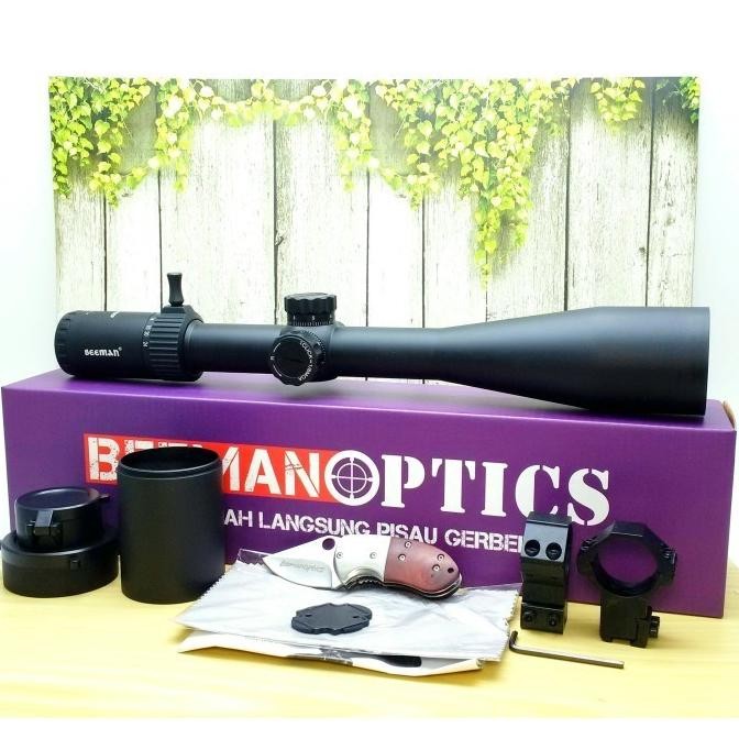Teleskop Beeman 6-24x50 Ungu Shockproof Waterproof terlaris