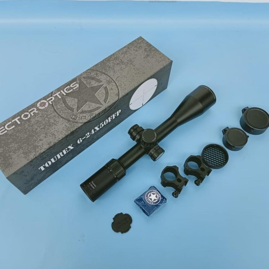 Teleskop VECTOR Tourex 6-24X50 FFP terlaris