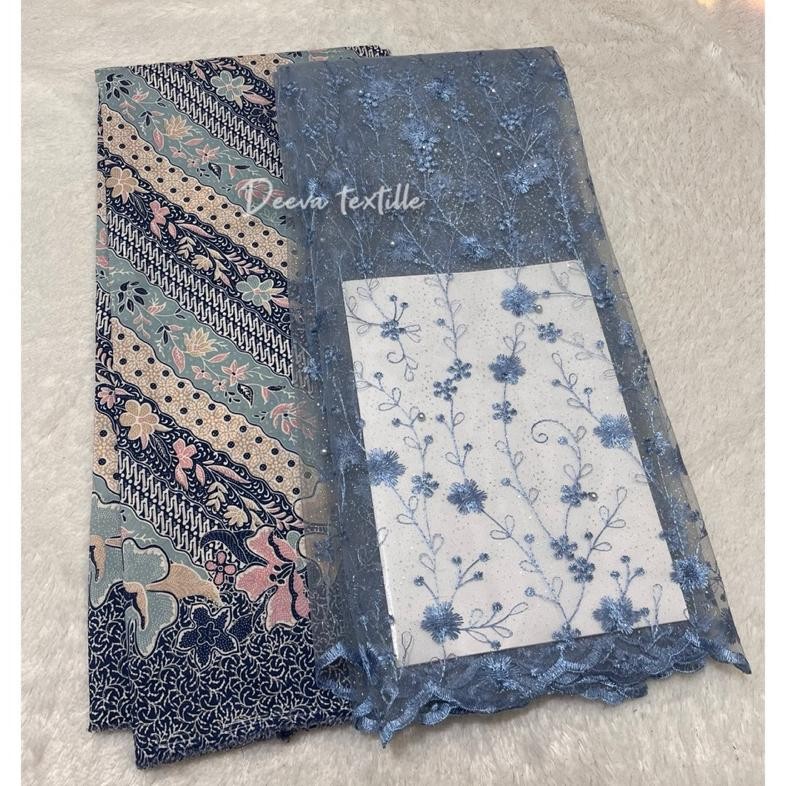 Set/Paket Kain Bridesmaid Tile Mutiara & Batik