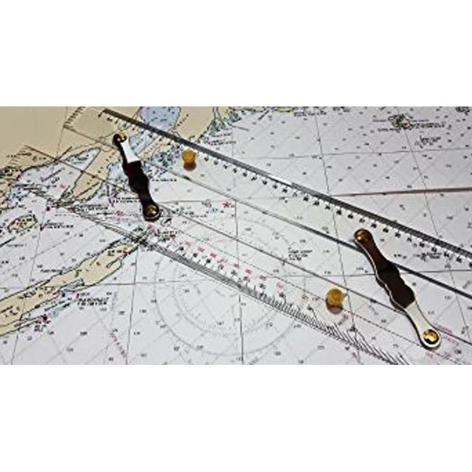 

TERMURAH - Mistar Jajar Peta 450mm Navigation Parallel Ruler