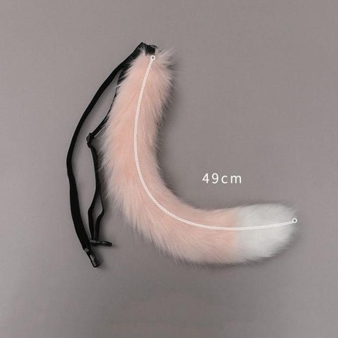 Cat Tail Fox Tail Cosplay Faux Fox Tail Cosplay Party Costume