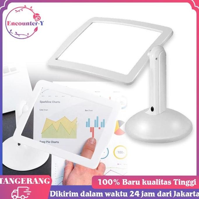 

TERLARIS - Kaca Pembesar Baca Rotasi 360 Derajat Kaca Pembesar Lampu Led Kaca Pembesar Standing