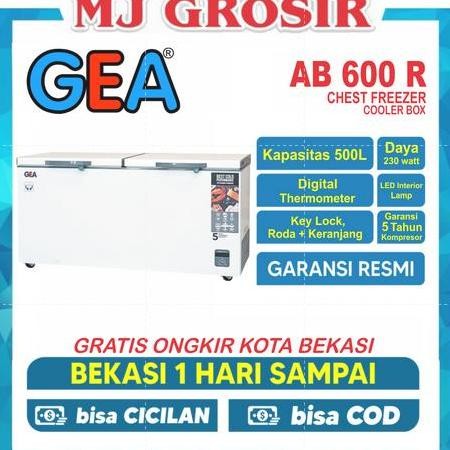TERMURAH - GEA AB 600 CHEST FREEZER BOX 600 L LEMARI PEMBEKU 600 LITER BY GEA