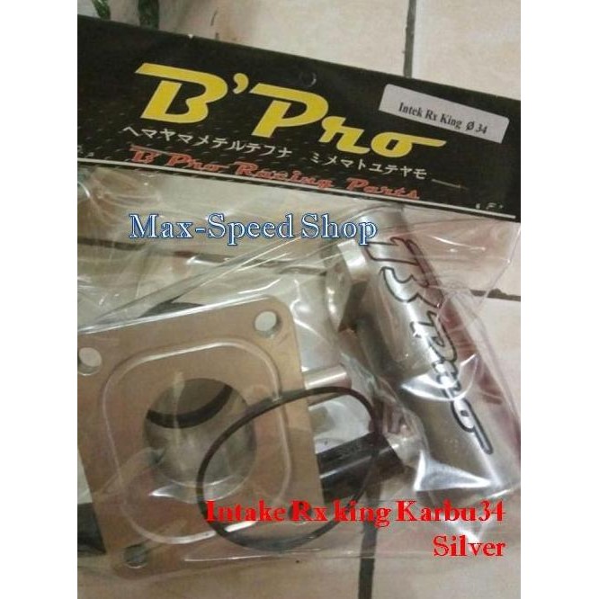 Intake RX king 34 Silver + Tabung Yeis BPRO