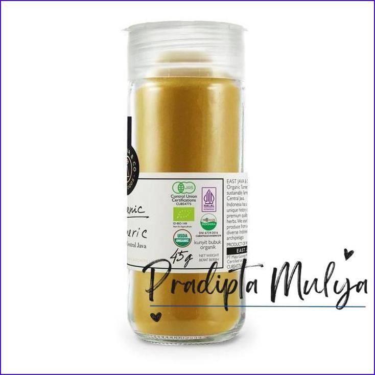 

Promo..!! East Java & Co Organic Ground Turmeric - 45G (Bubuk Kunyit Organik)