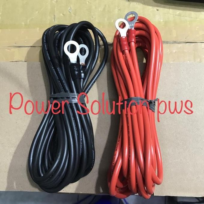 Jumper Kabel Aki 5 meter 6mm Ring O MURAH