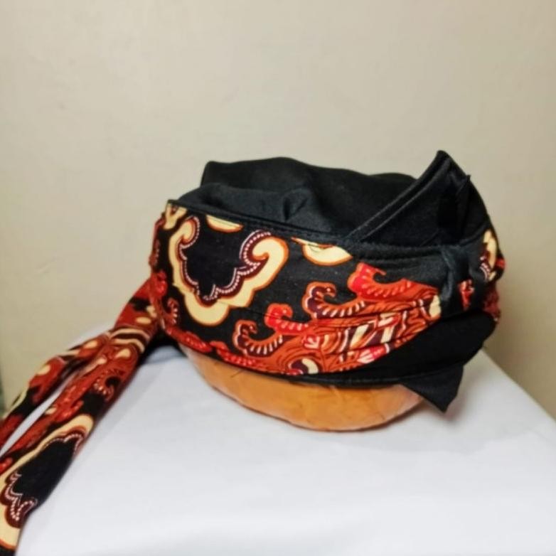 Sdl_12 Iket Blangkon Batik Lengor Totopong Udeng Sliwir Jawa Sunda Tradiisional Terbaru Re-65