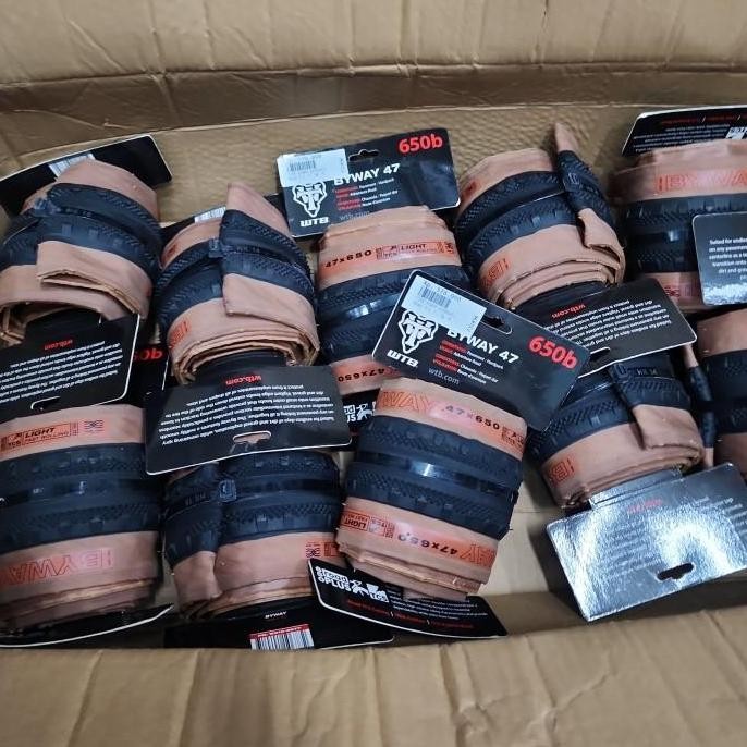 BEBAS ONGKIR - WTB Byway 650B 47 Road Ban GraveL 27.5 Tanwall Tubeless WTB 650b