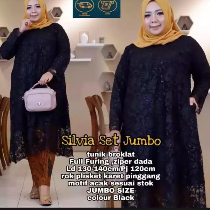SETELAN KEBAYA JUMBO BIG SIZE M-5XL / KEBAYA BESAR/ KEBAYA TUNIK/ KEBAYA RINJANI/ KEBAYA AURORA / BR