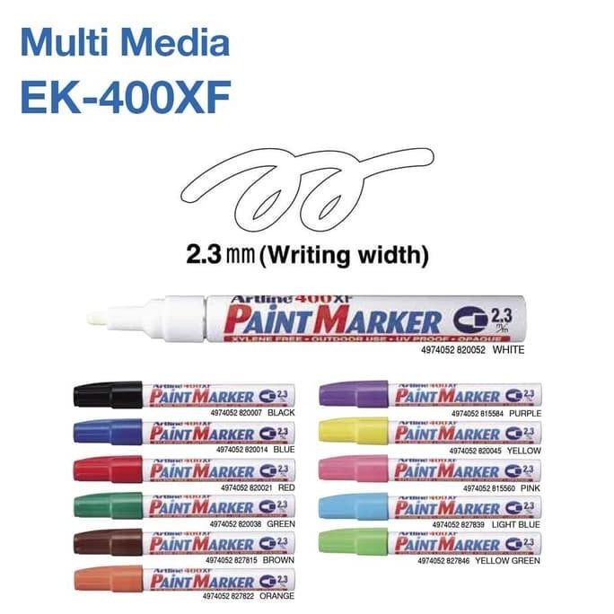 

TERLARIS - Spidol Paint Marker Artline EK-400XF