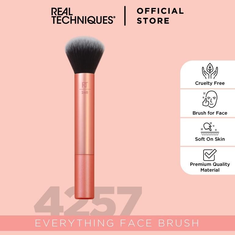 

baru real techniques 4257 everything face brush | kuas makeup multifungsi wajah