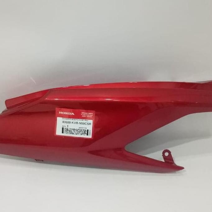 COVER BODY SAYAP KANAN MERAH MAROON U/ VARIO TECHNO 110