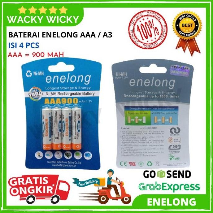 baru Batre Baterai Charger Casan Eneloop Enelong AA 2100 MAH / AAA 900 MAH