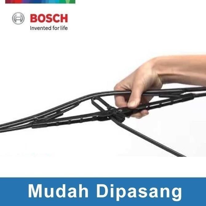 . Wifer Bosch Original Truck Ragasa Karet Wiper Mobil Truk Sepasang