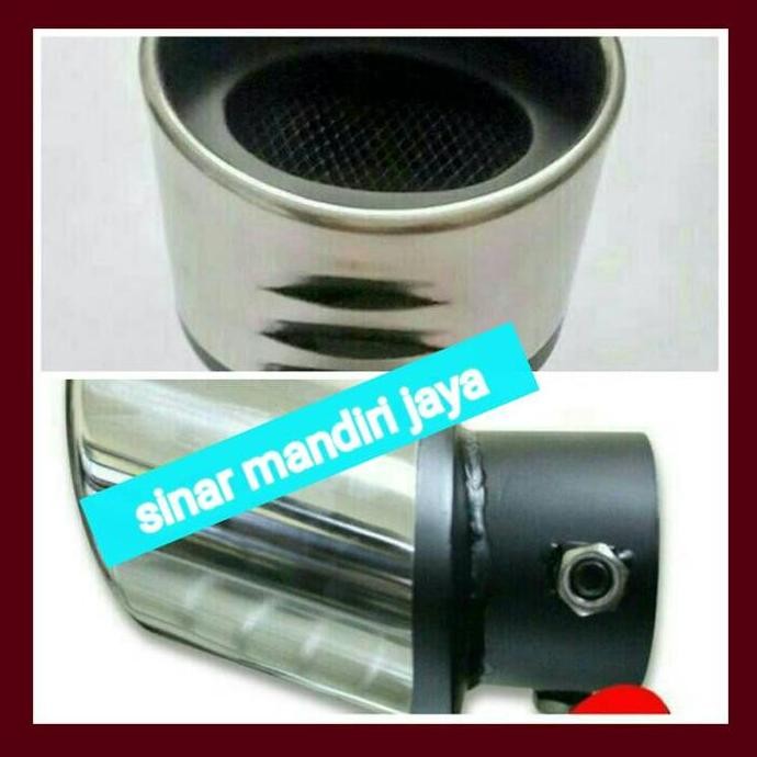 . Muffler/Buntut knalpot Nissan March