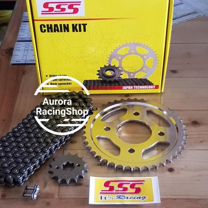 . Gear Set Honda Verza - SSS Chain Kit
