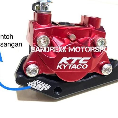 . Braket-Breket Kaliper Belakang SRP Brembo 2P-KTC 2 Piston for Xmax.