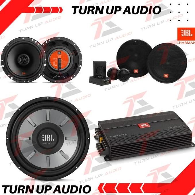 Grosir Paket Audio Mobil Jbl By Harman Cardon Full Set Original Terbaik New