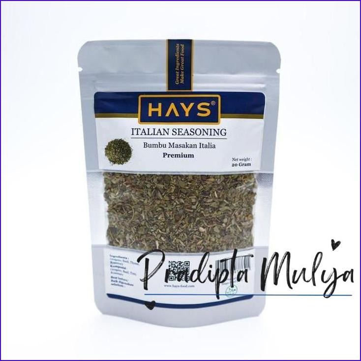 

Promo..!! Italian Seasoning / Bumbu Masakan Italia - Hays