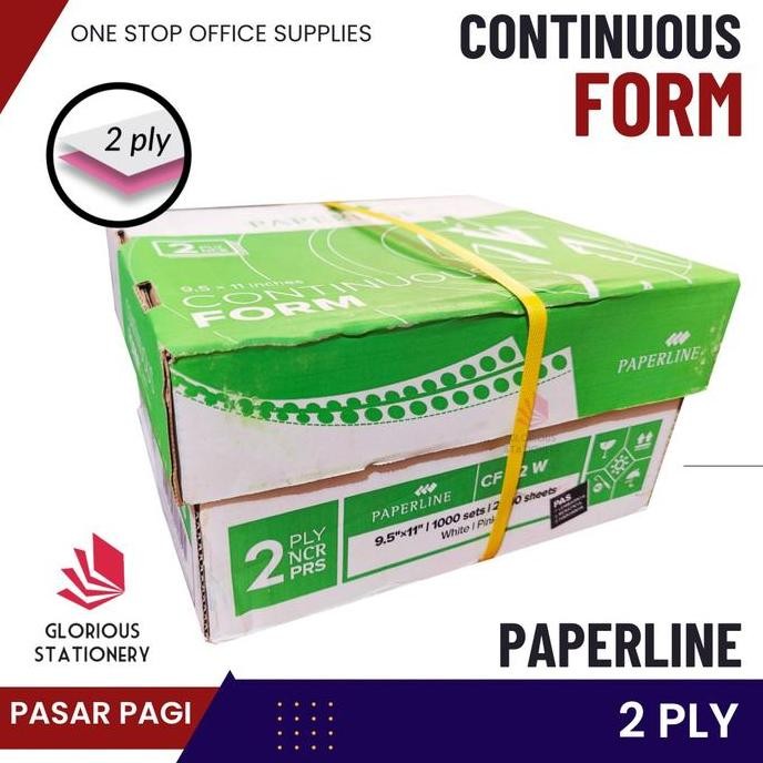 

TERLARIS - Kertas Continuous Form 9.5 x 11" 2ply - Paperline