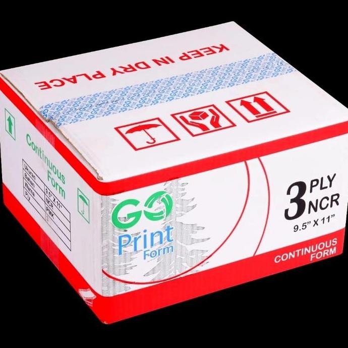 

TERMURAH - Continuous Form 9.5 x 11 3 Ply NCR (Bisa request bagi 2)
