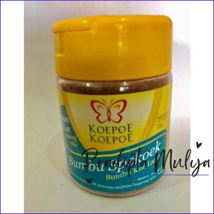

Yok Di Co.! Bumbu Spekoek Spekuk Koepoe Koepoe Kue Lapis Kupu Kupu 25 Gr