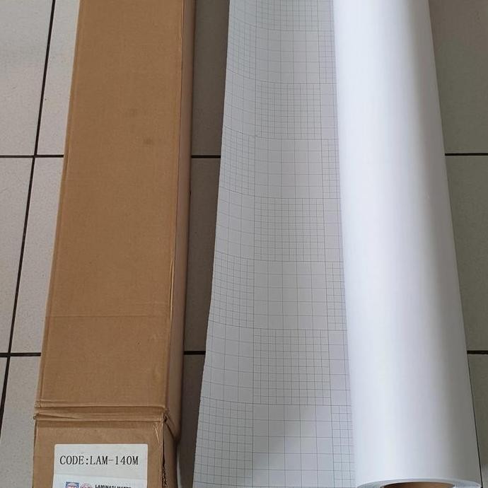 

TERBARU - Laminasi Dingin 140 gsm 50" ( 1,27 m x 46 m ) Matte / Glossy