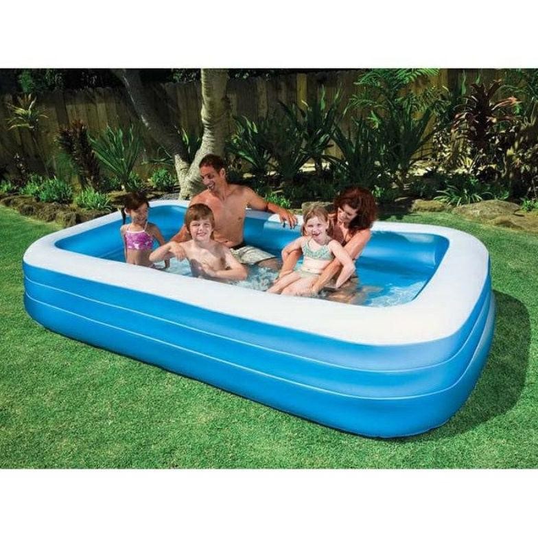 Kolam Renang Pompa Karet Anak Dewasa Jumbo Type 4049 4060 Portable Berenang Stok Baru