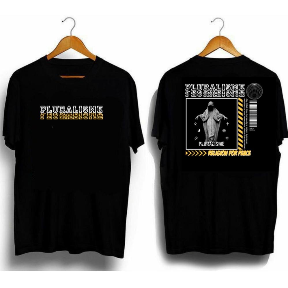 Promo Kaos Distro Pluralisme Streetwear Kaos Pluralisme B1 Kaos Distro Kaos Distro Satanic Baphomet 